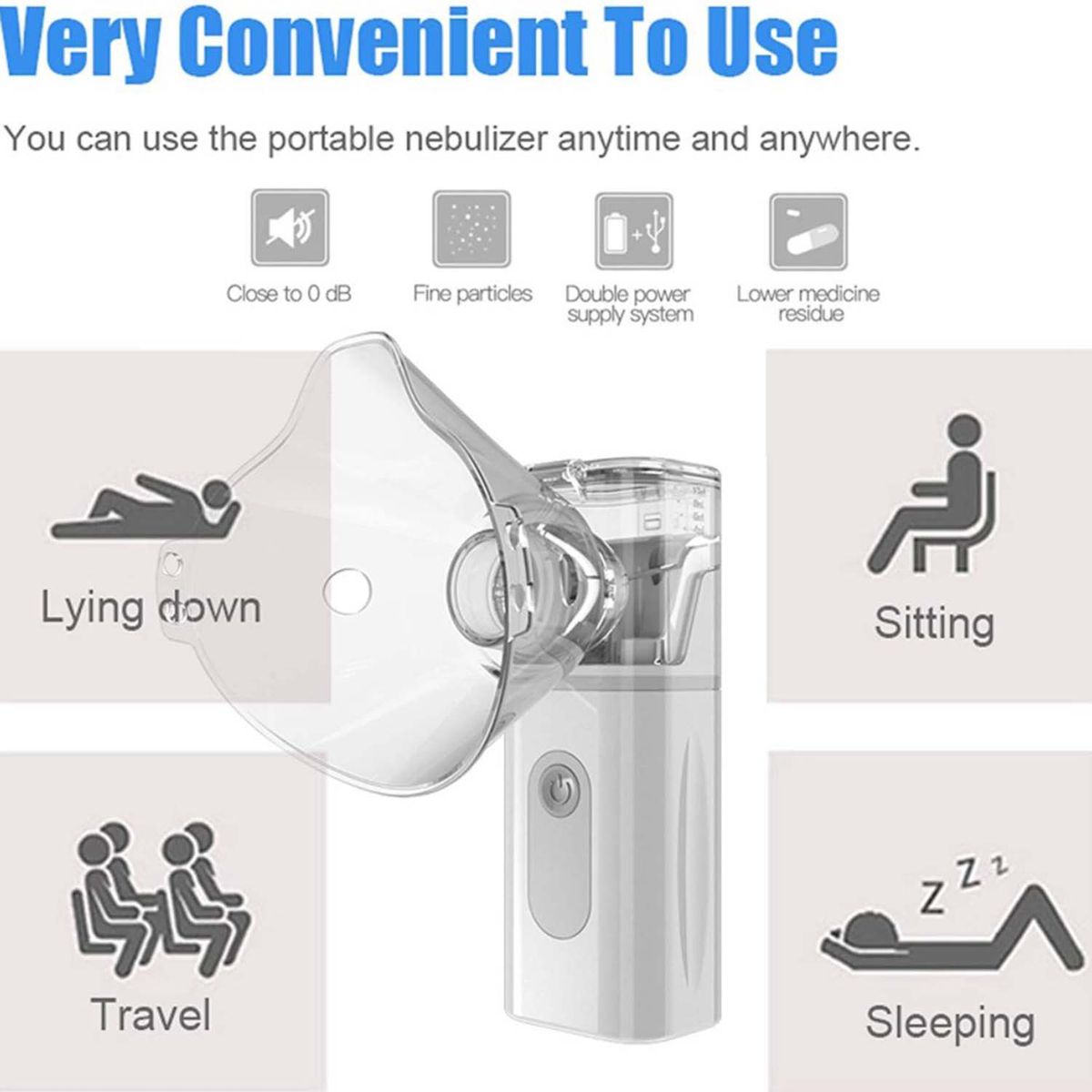 Portable Rechargeable Mini Nebuliser for Kids, Adults, Travel and Home Use_1