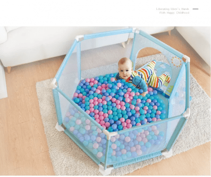 Happy Game Fence Toddler Play Pen_5