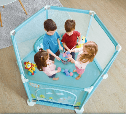 Happy Game Fence Toddler Play Pen_0