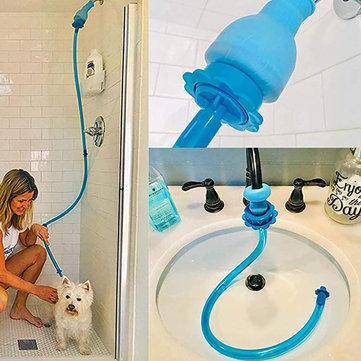 Universal Silicone Pet Shower Handheld Pet Rinse_0