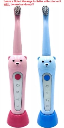 KIDS ELECTRIC TOOTHBRUSH - PINK_0