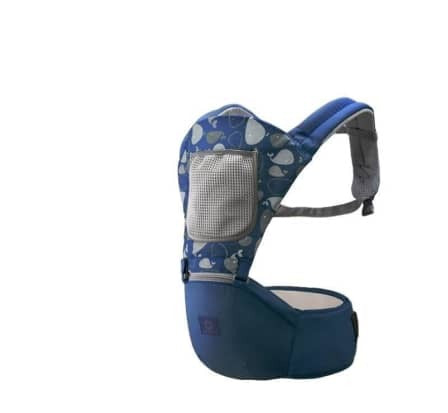 Hipseat Baby Carrier Front and Back - blue_0