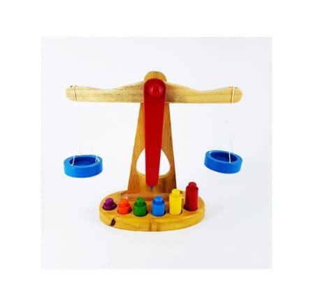 Wooden Balance Scale_0