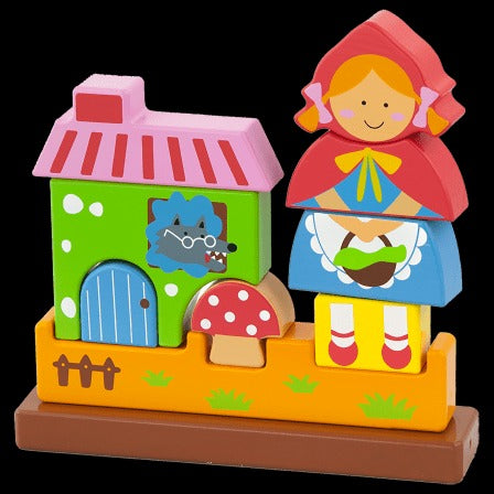 Viga -Little Red Riding Hood, Magnetic Standing Puzzle_0