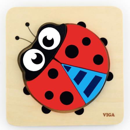 Viga - Ladybird Handy Block Puzzle_0