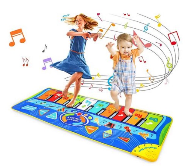 Playful Panda Kids Piano Educational Musical Dance Playmat_0