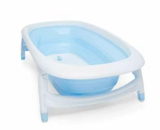 Foldable Baby Bath Tub - Blue_0