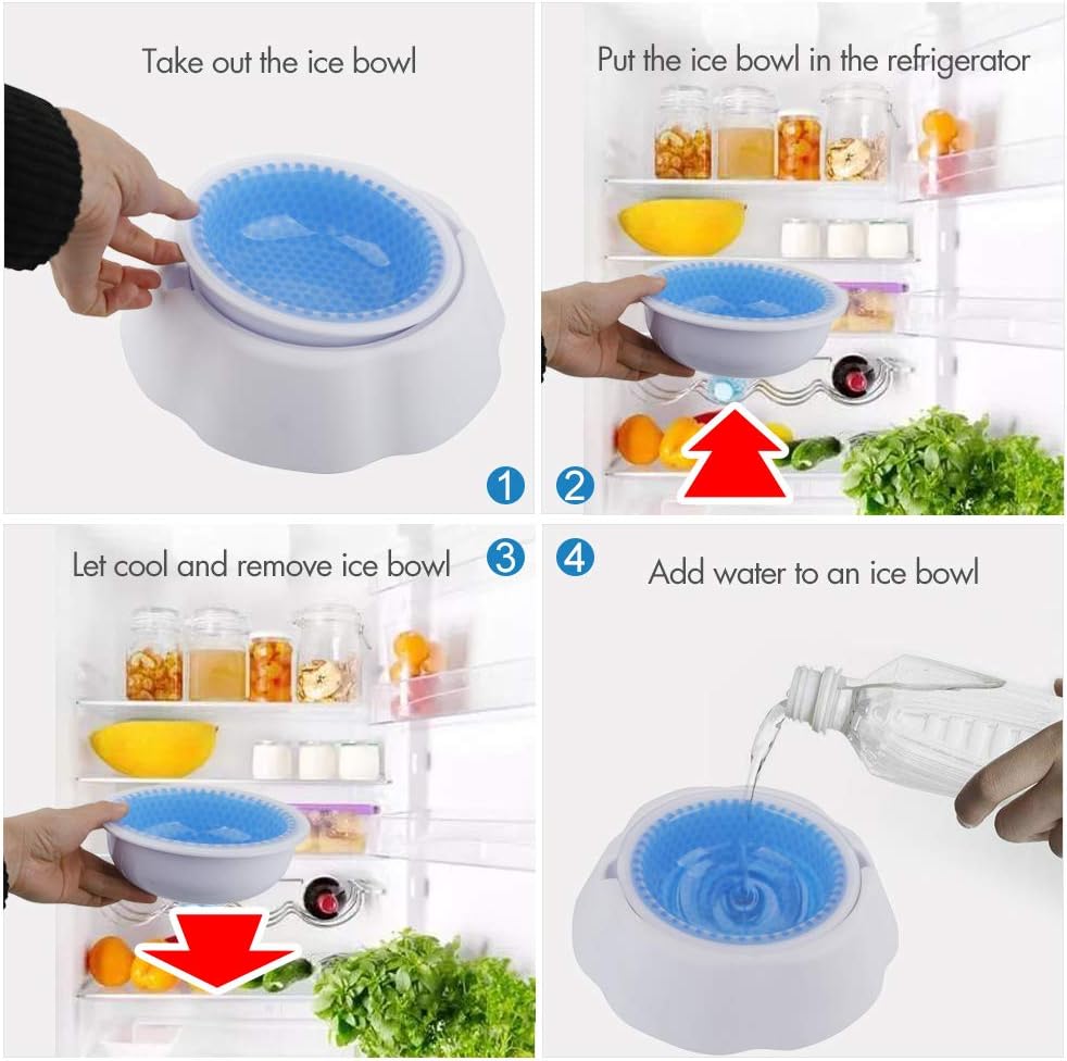 FrostyBowl™ Chilled Pet Water Bowl - Savvy Spot