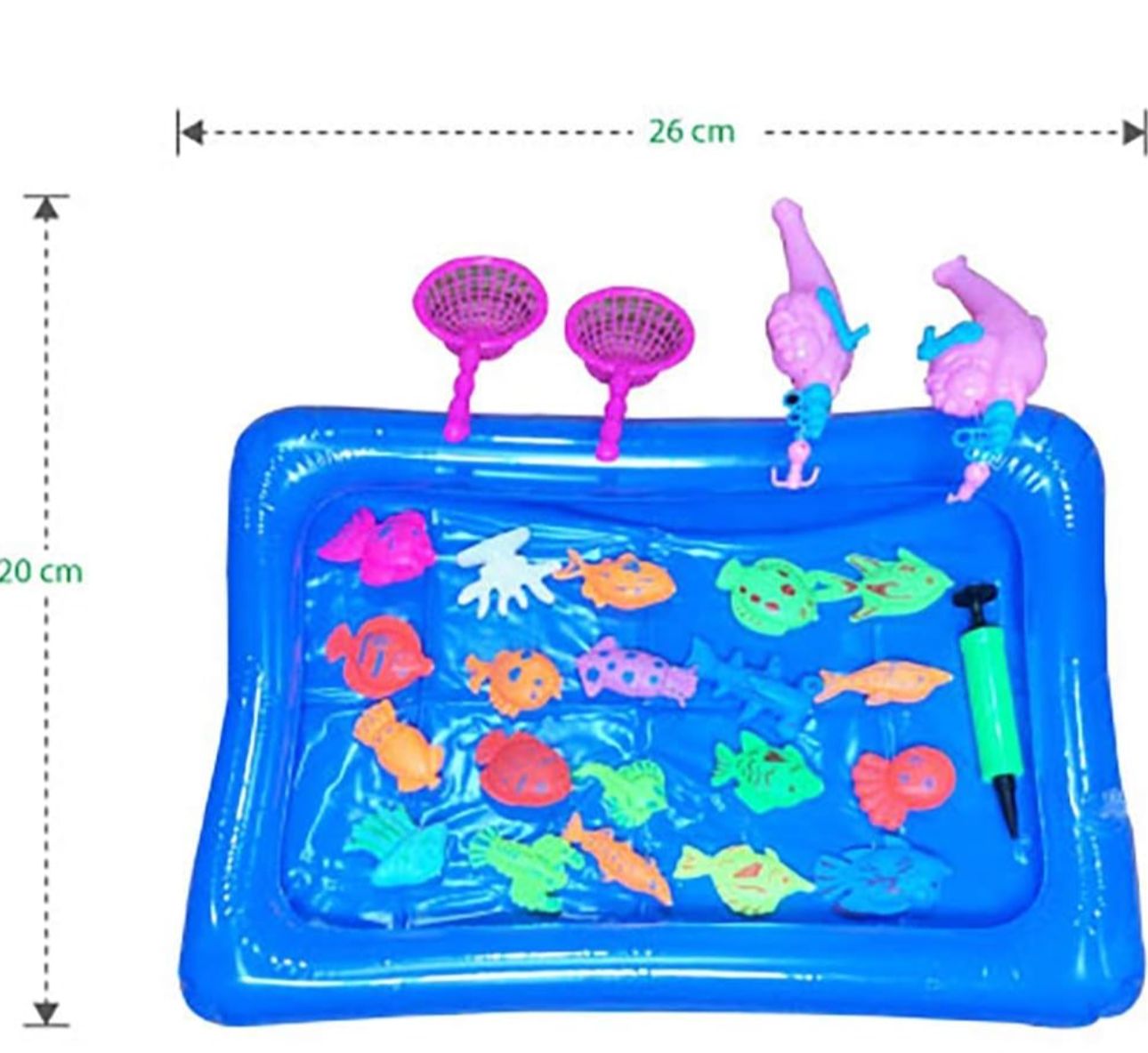 FishCatch™ Kids Fishing Game | Interactive Rotating Fishpond for Hand-Eye Coordination & Fun