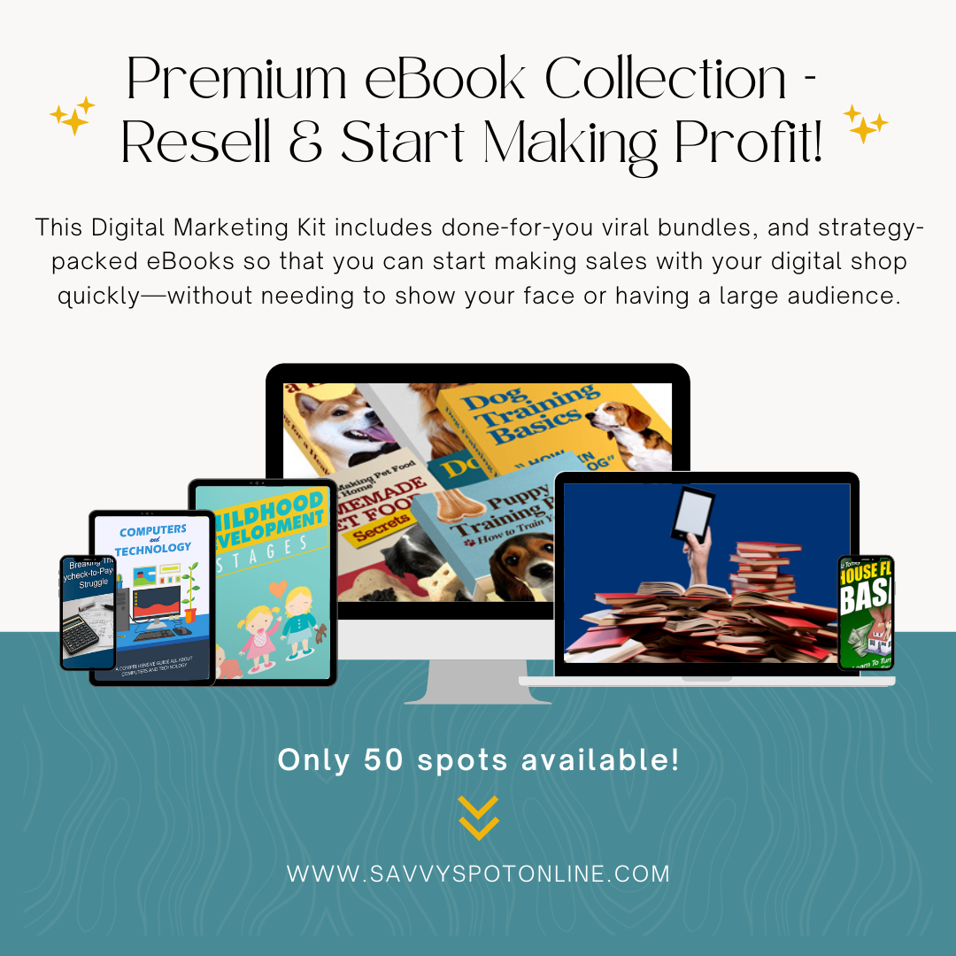 📚 Premium eBook Collection – Resell & Profit! 📚