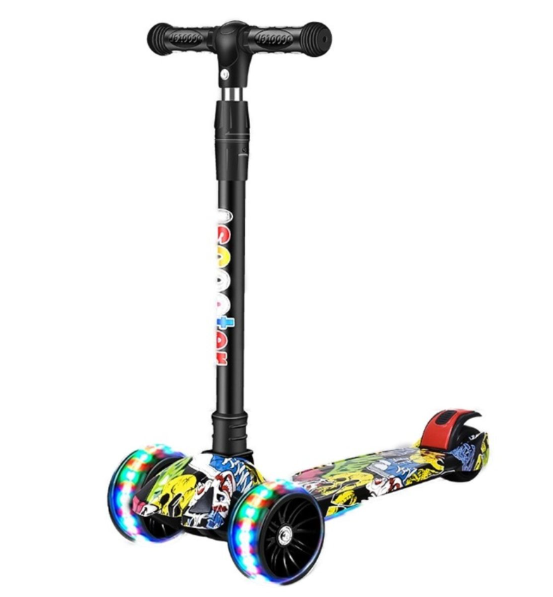 Scooter For Kids With Smooth LED Light-Up Wheels And Adjustable Height™