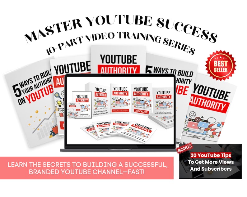 Master YouTube Success: 10-Part Video Training Series