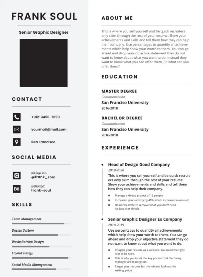 50 Editable Resume Templates – Professional & ATS-Friendly Designs for Every Career